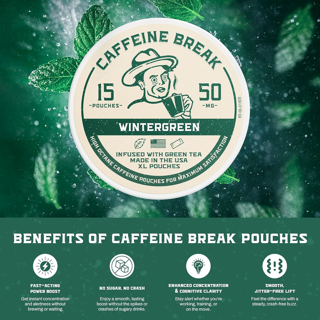ALP Caffeine Pouches - Wintergreen (5 Pack)